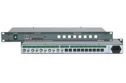 Kramer VS-812 Коммутатор 8x1 звуковых, S-video и композитных видеосигналов, 370 МГц (CV / YC + AUDIO; 19" Rack)