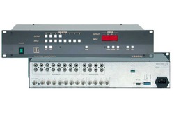 Kramer VS-804xl Коммутатор 8x4 видео- и симметричных звуковых стереосигналов с коммутацией в интервале кадрового гасящего импульса, 200 МГц (CV + AUDIO; 19" Rack)